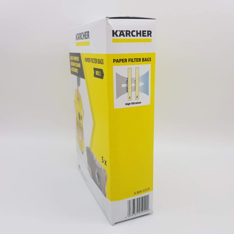 Sacchi per bidone aspirapolvere Karcher originali wd2500m