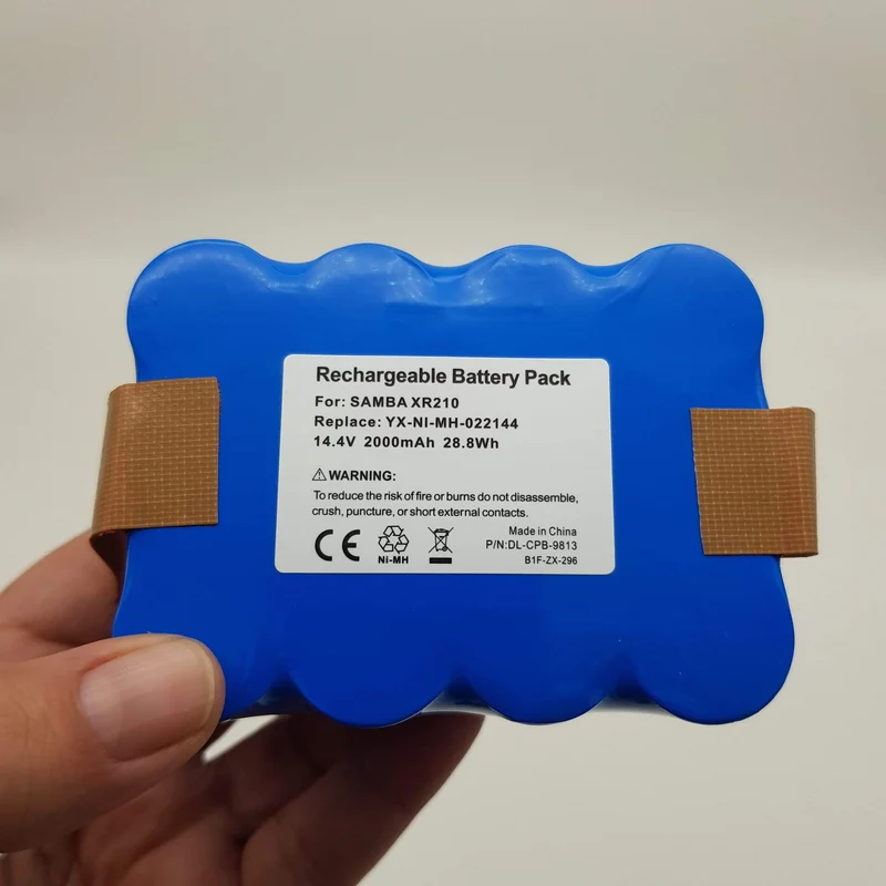Pacco batteria per robot Hoover rbc003