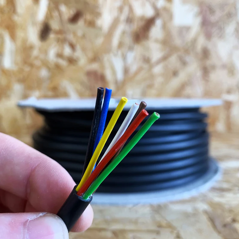 Cable para automóvil de 7 núcleos / 7 x 0.75 mm² / Servicio medio