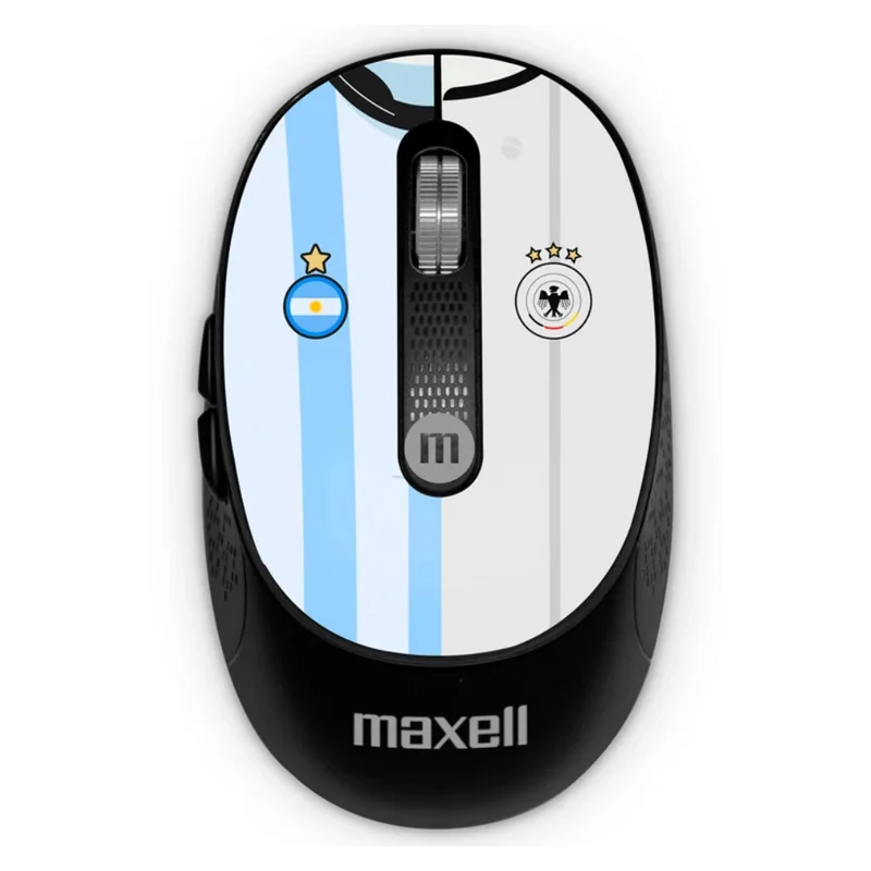 Maxell Kit Mouse Inalámbrico con Mouse Pad Football Edition