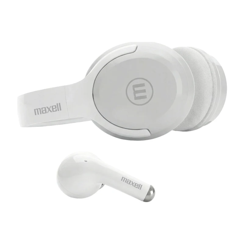 Maxell Audífonos Inalámbricos de Diadema Fly + Audífonos Inalámbricos Elio