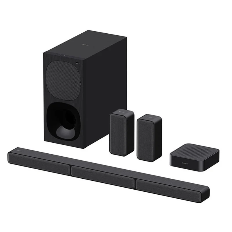 Sony Barra de Sonido 5.1 Canales con Parlantes Inalámbricos, HT-S40R/Z