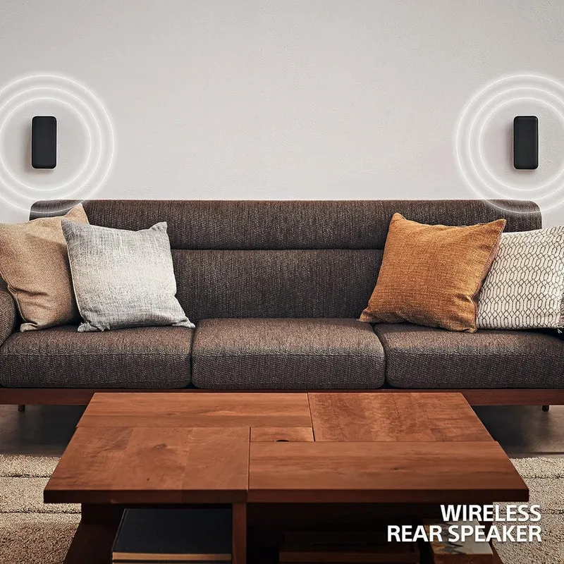 Sony Barra de Sonido 5.1 Canales con Parlantes Inalámbricos, HT-S40R/Z