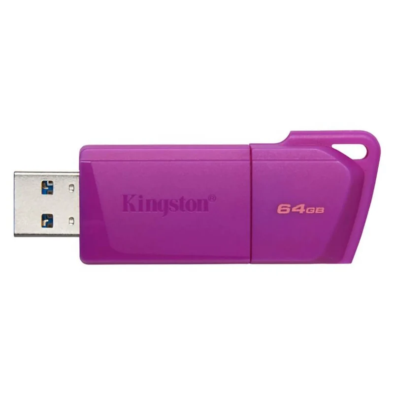 Kingston Memoria Flash USB 3.2 Gen 1 Neón 64GB, KC-U2L64-7 MM
