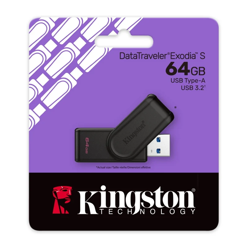 Kingston Memoria Flash USB 3.2 Gen 1 Exodia S, DTXS