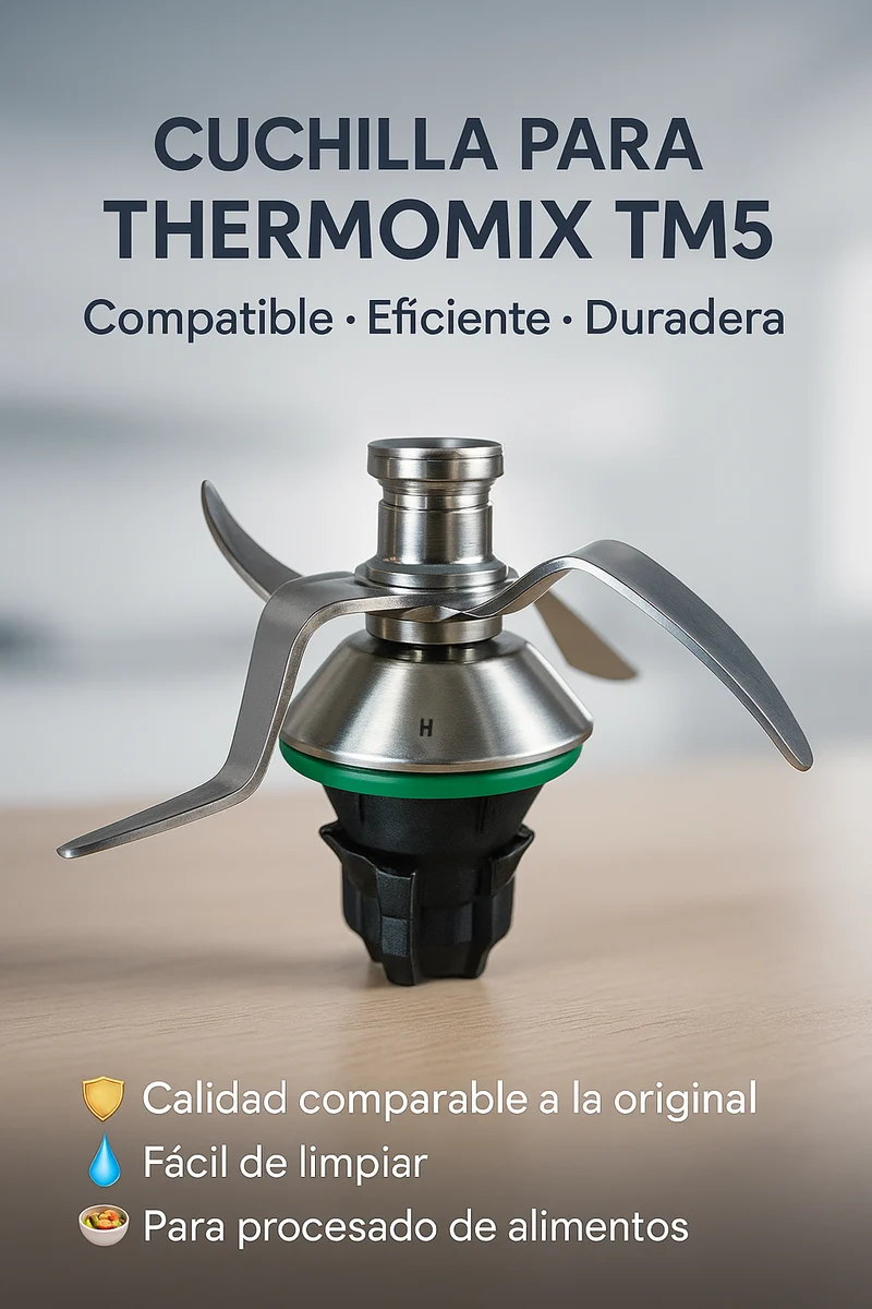 Cuchilla Thermomix TM5 (Adaptable)
