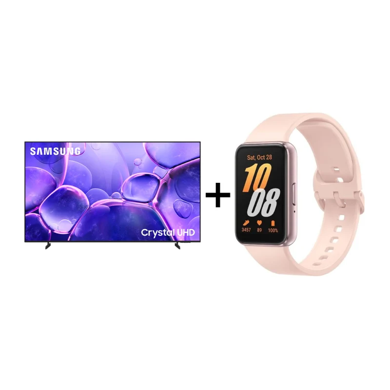 Samsung Pantalla 50" Crystal UHD 4K Smart, UN50U8000FPXPA + Gratis Pulsera Inteligente Galaxy Fit3