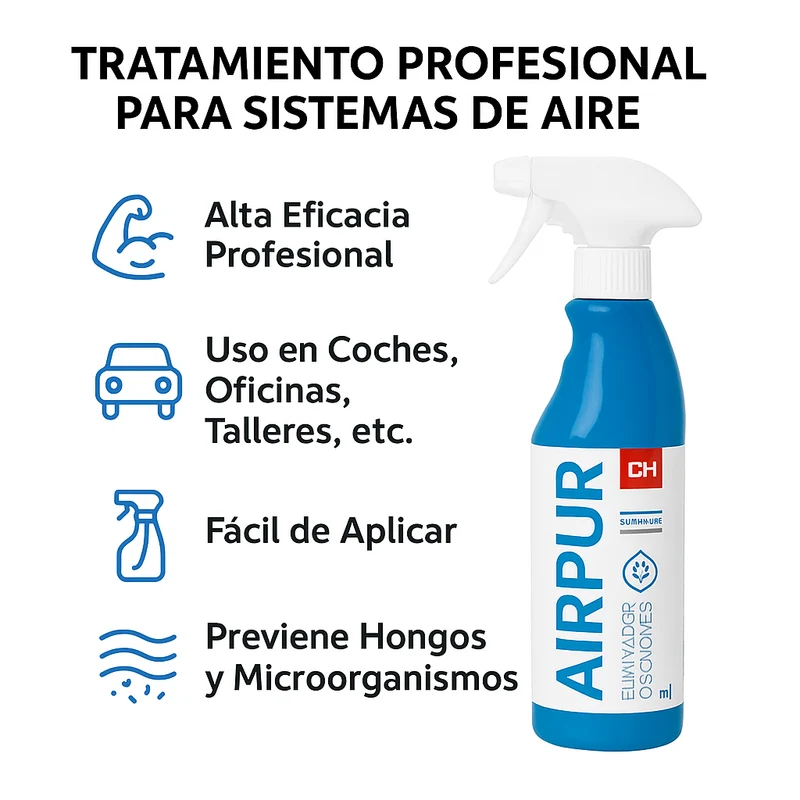 AIRPUR Eliminador Olores Aire Acondicionado