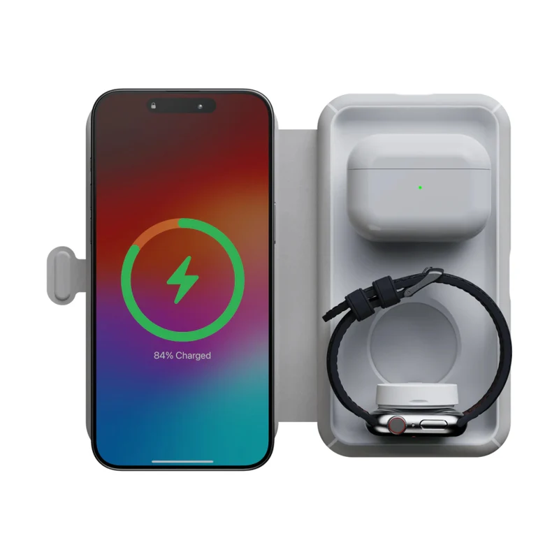 Xtorm Cargador Inalámbrico de Viaje 3 en 1 iPhone, Airpods, Apple Watch, XWF31