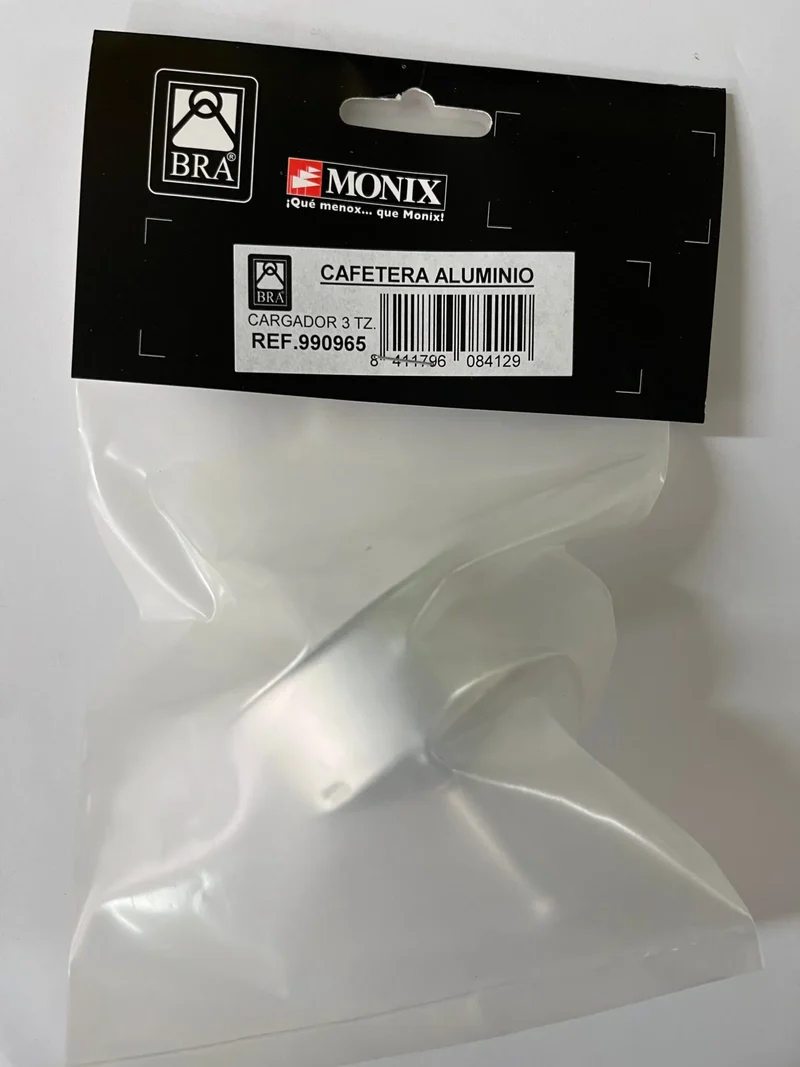 Cargador 3 Tz Aluminio Cafetera Bra De Luxe-Titanium-Perfecta 990965