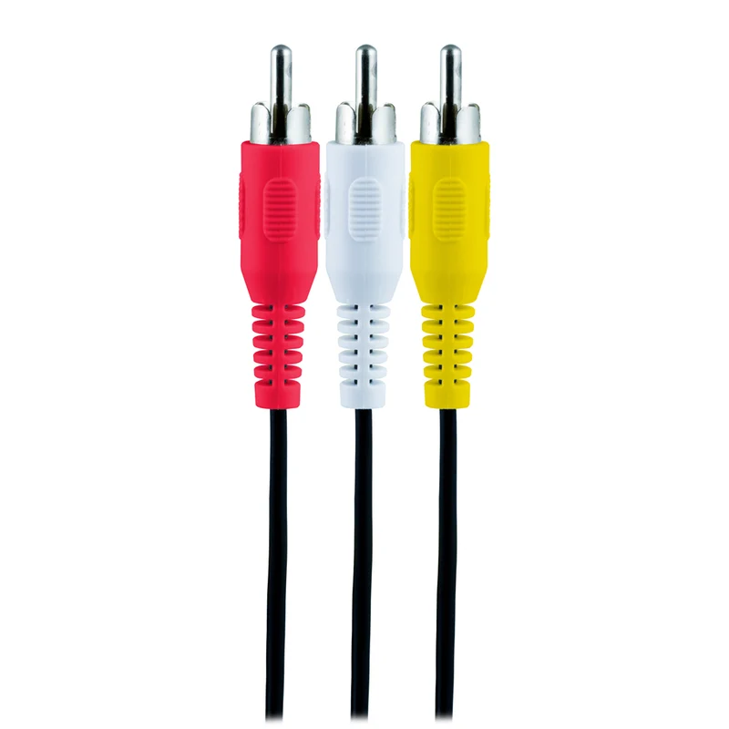 GE Cable de Audio y Video RCA a RCA, 1.8M