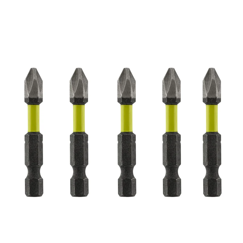 5 PC. 2" Diamond Grit Impact Drive Bits