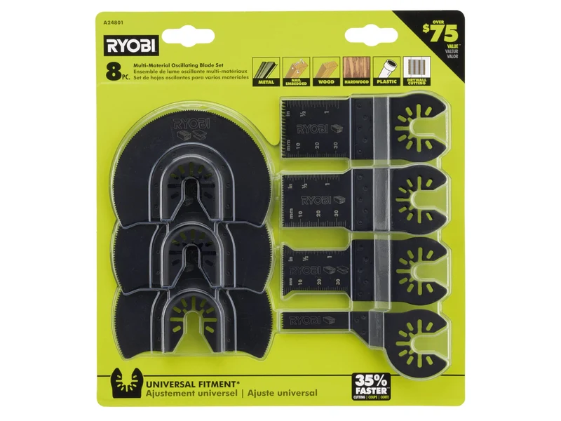 8 PC Multi-Material Oscillating Blade