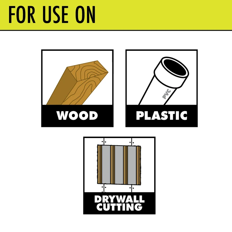 3 PC. Wood Plunge Blade Set