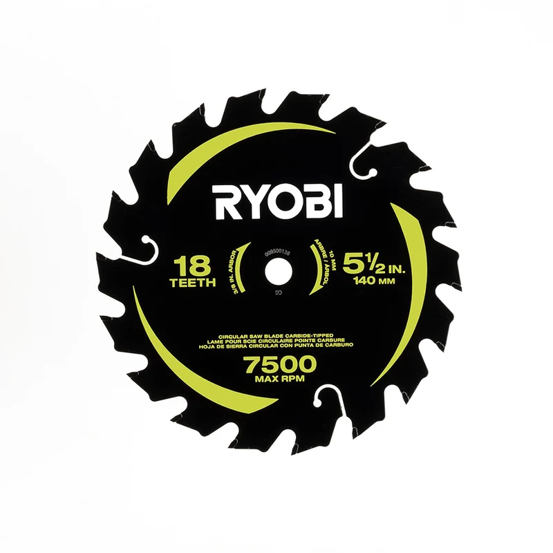 5-1/2" 18 Carbide Teeth Thin Kerf Circular Saw Blade