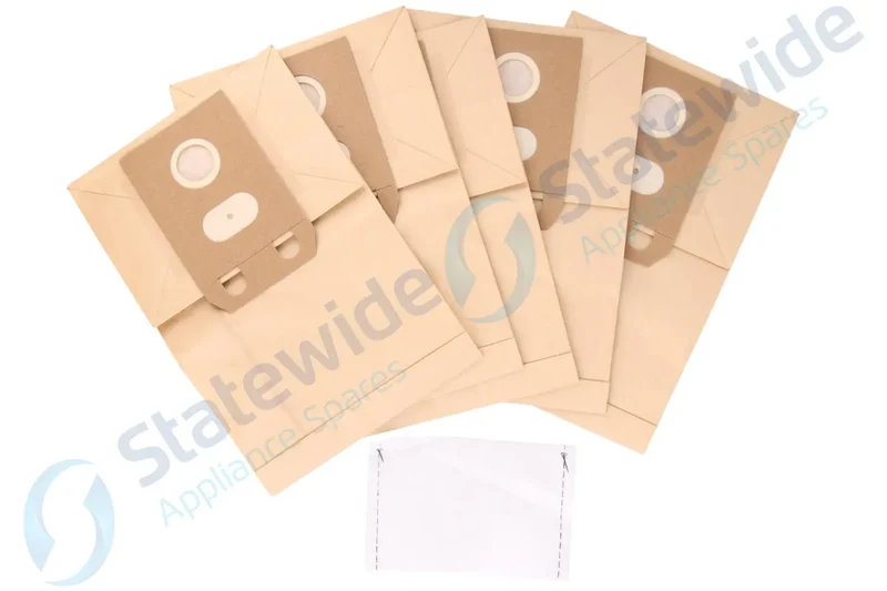 MENALUX ELECTROLUX/VOLTA Vacuum PAPER BAGS(5 Pack)-Genuine