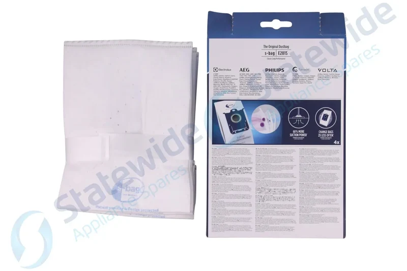 ELECTROLUX "S-BAG CLASSIC" Vacuum (SYNTHETIC) BAGS(4 Pack)-Genuine