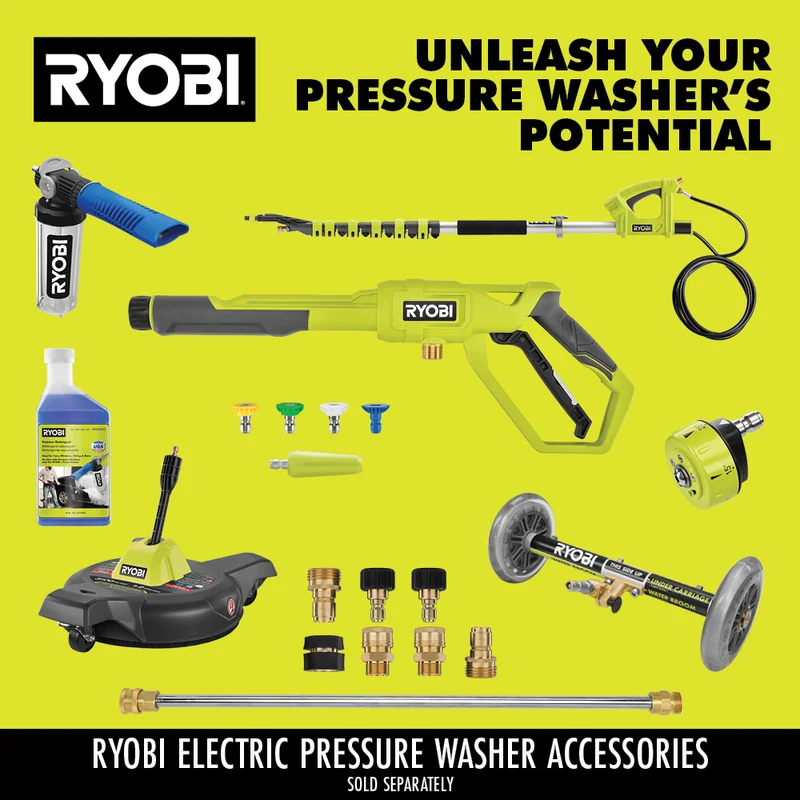 1900 PSI 1.2 GPM Electric Pressure Washer