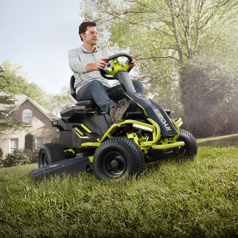 38" 100 AH Electric Riding Mower