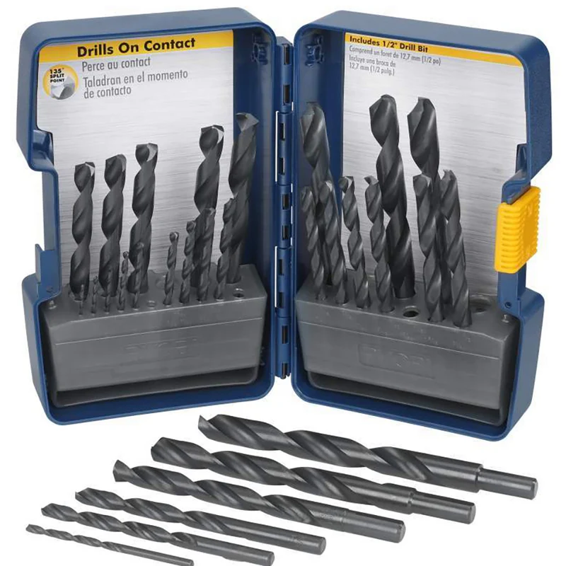 29 PC. Black Oxide Drill Bit Set