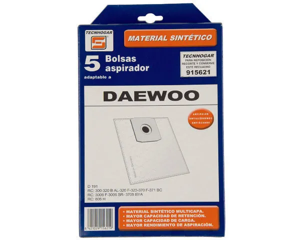 SACO ASPIRADOR SINTÉTICO DAEWOO 5 U.