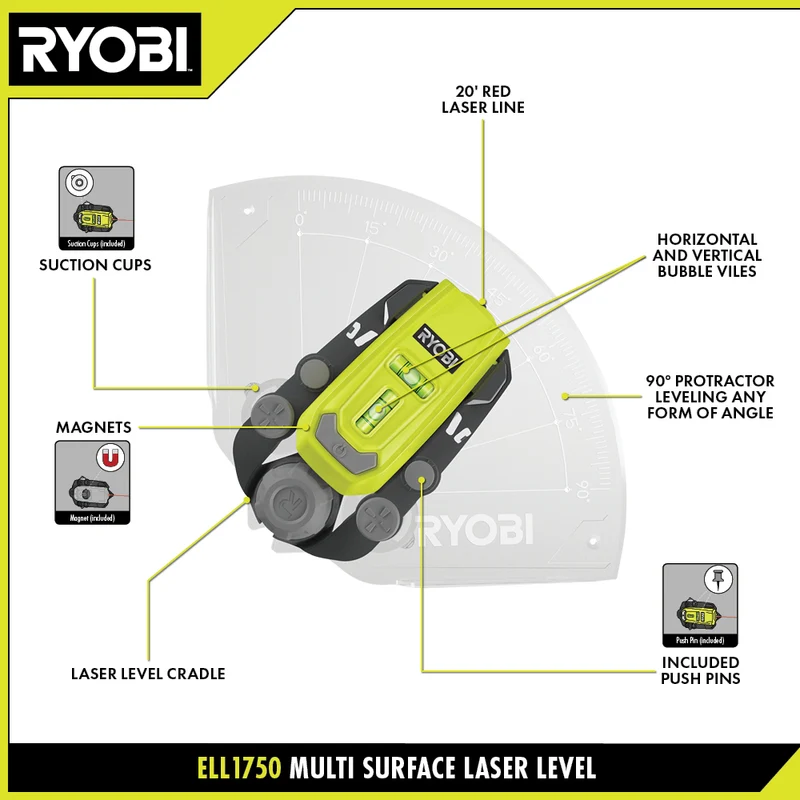 Multi-Surface Laser Level
