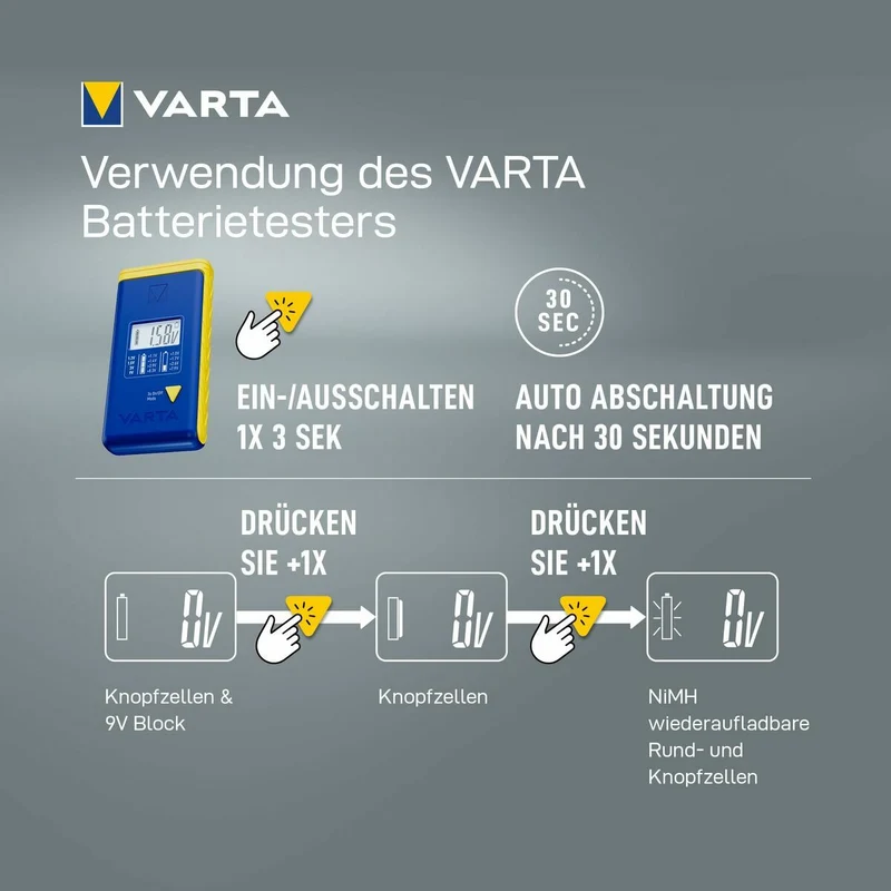 Pilas Varta LR44