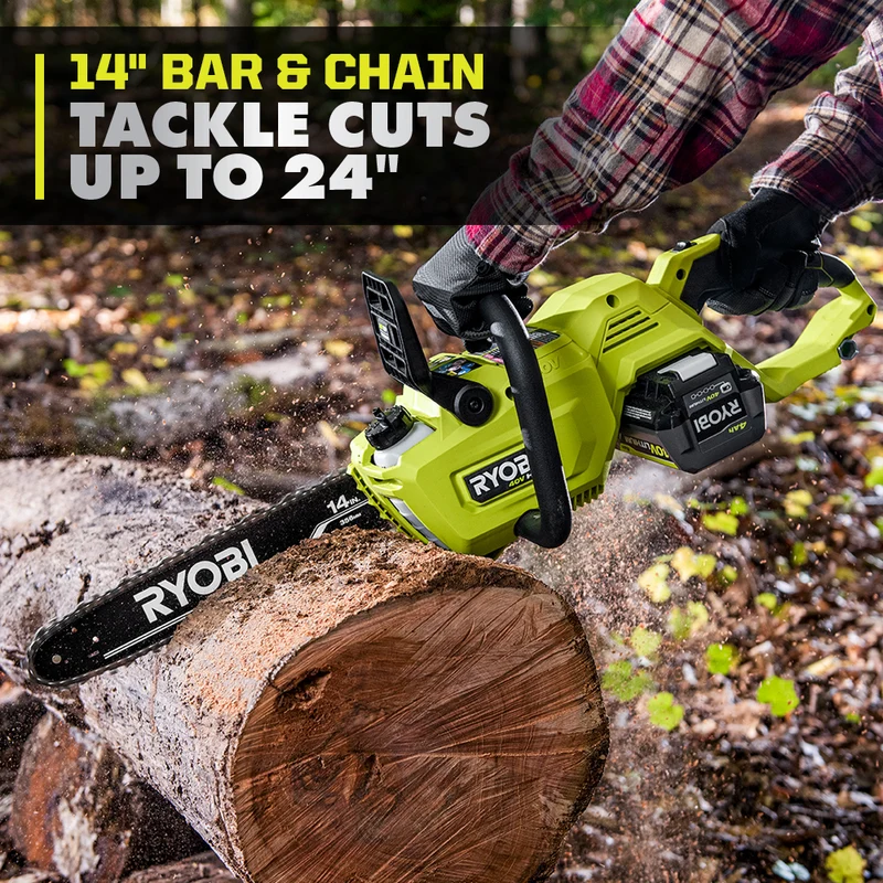 40V HP Brushless 14" Chainsaw Kit