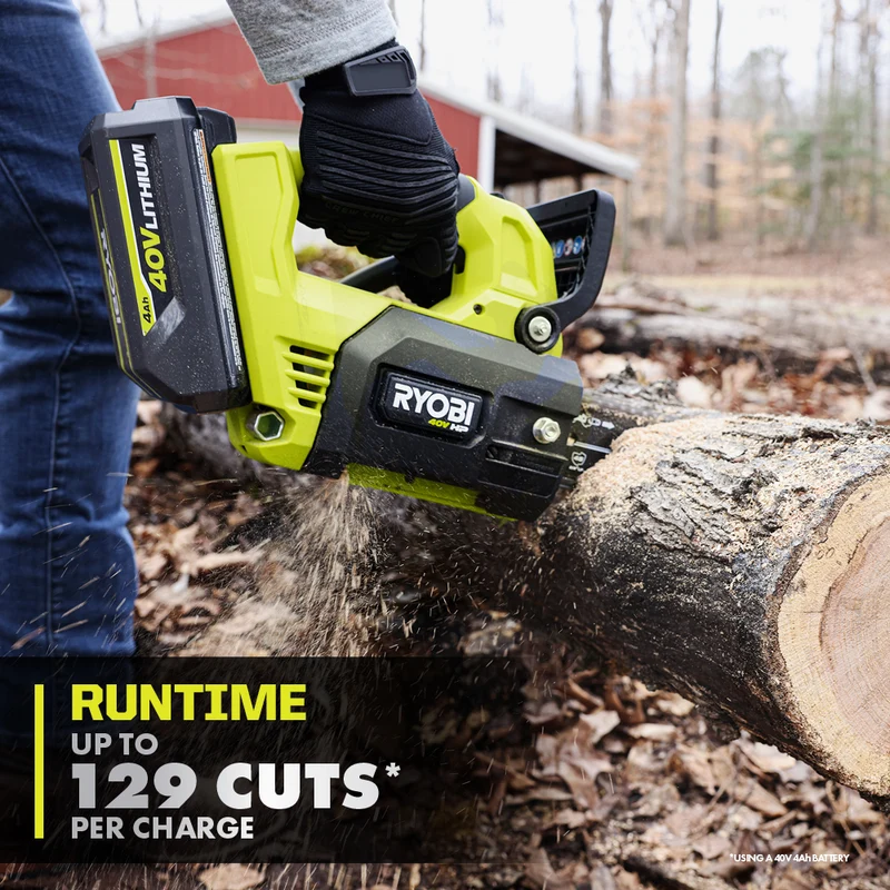 40V HP Brushless 12" Top Handle Chainsaw Kit