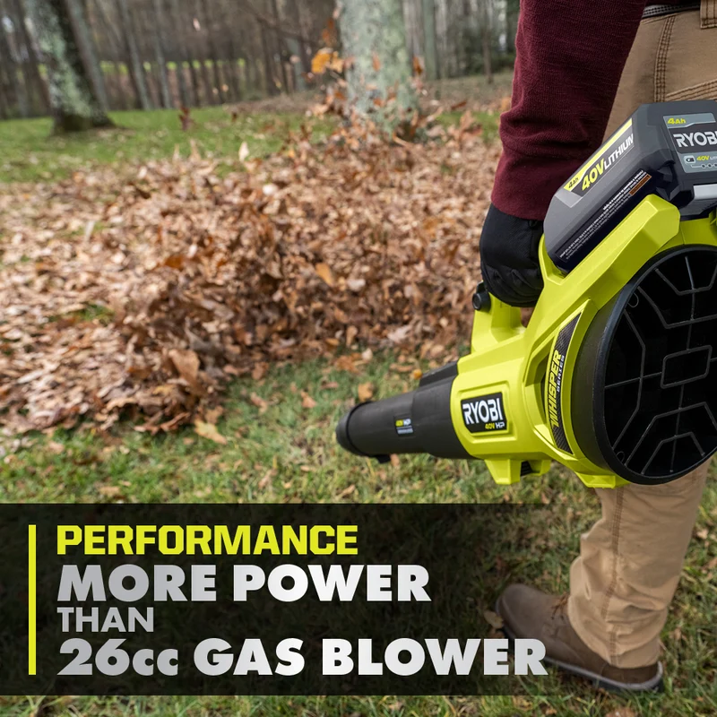 40V HP Brushless 650 WHISPER SERIES CFM Blower