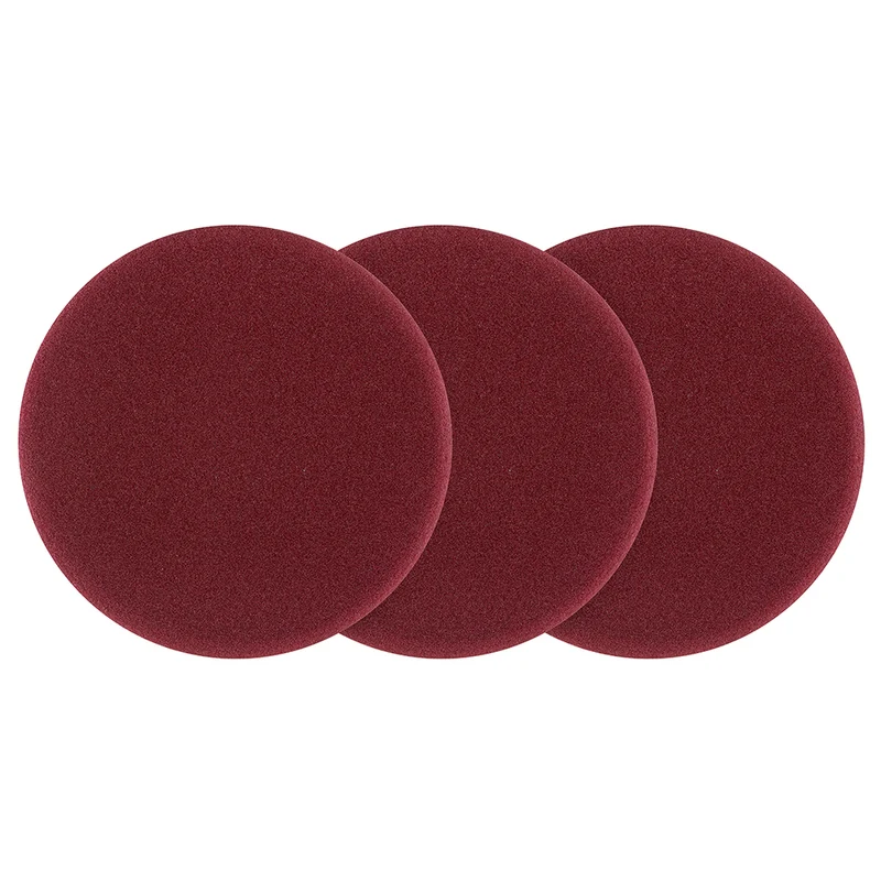 3 PC. 5" Foam Dual Action Polisher Cutting Pad Set