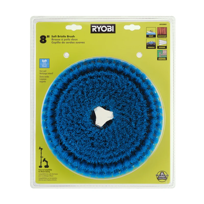 8" Soft Bristle Brush