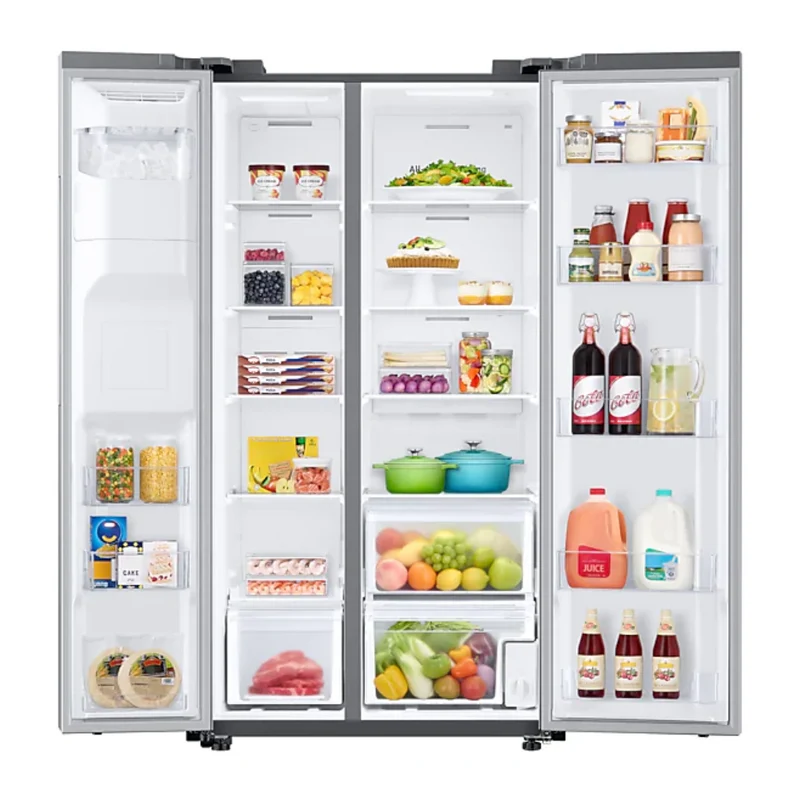 Samsung Refrigeradora Side by Side 22 Pies Cúbicos, RS22T5200S9/AP