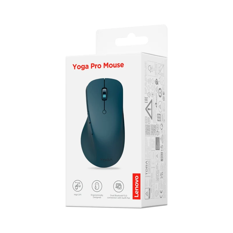 Lenovo Mouse Inalámbrico Yoga Pro, GY51P14335
