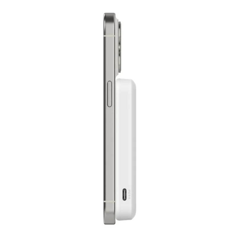 Belkin Power Bank Batería Externa Inalámbrica Magnética 5000mAh, BPD006BT