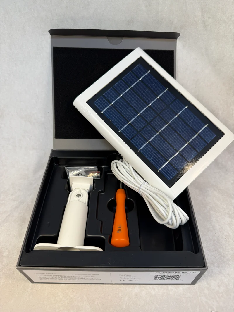 Ring Solar Panel for Spotlight Cam Battery - New in Open Box