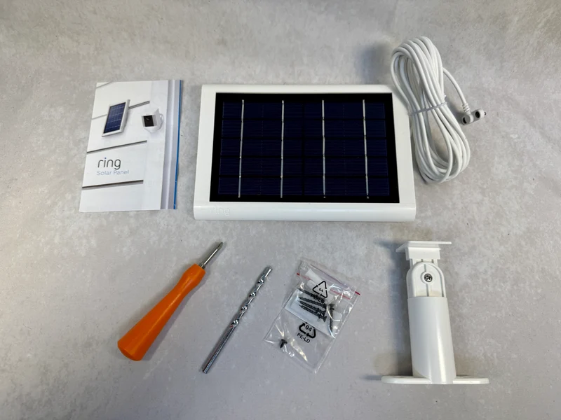 Ring Solar Panel for Spotlight Cam Battery - New in Open Box