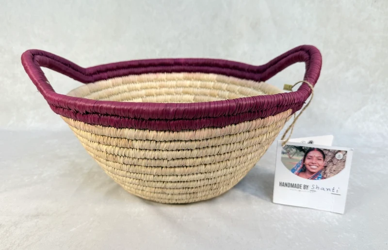 Handmade Coil Basket by Shanti