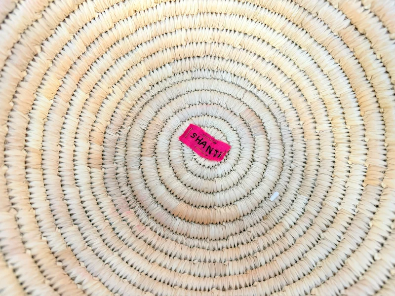 Handmade Coil Basket by Shanti
