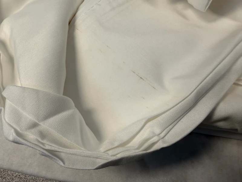 Resident Serenity 4-Piece Queen Sheet Set, White - Brand New!