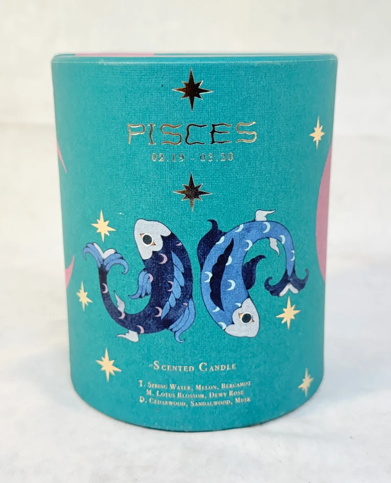 Pisces Scented Candle by Lou Benesch for Anthropologie