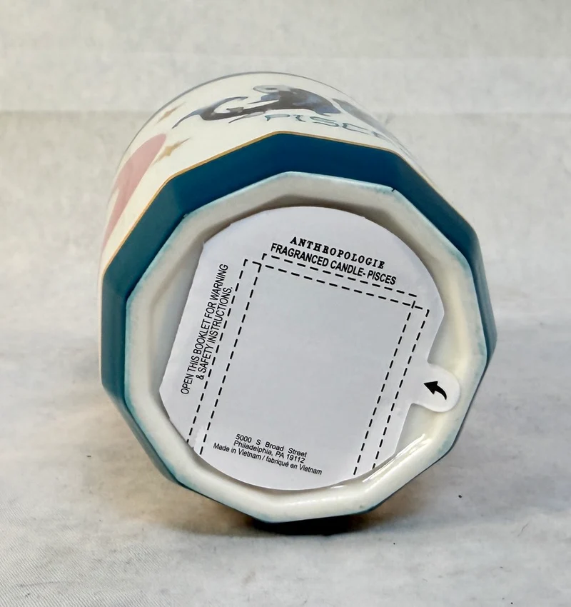 Pisces Scented Candle by Lou Benesch for Anthropologie