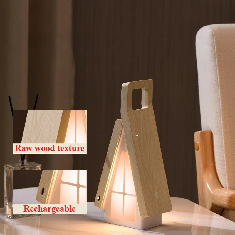 House-Shaped Foldable Table Lamp