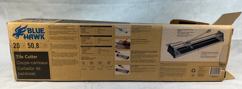 Blue Hawk Ceramic Tile Cutter 20 in. Model 0535110