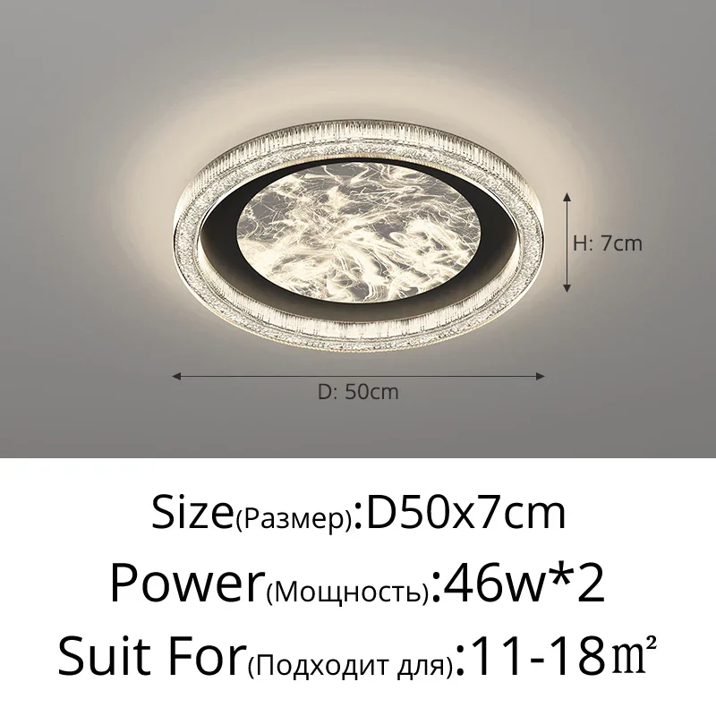 Moon Ring Ambient Ceiling Lamp