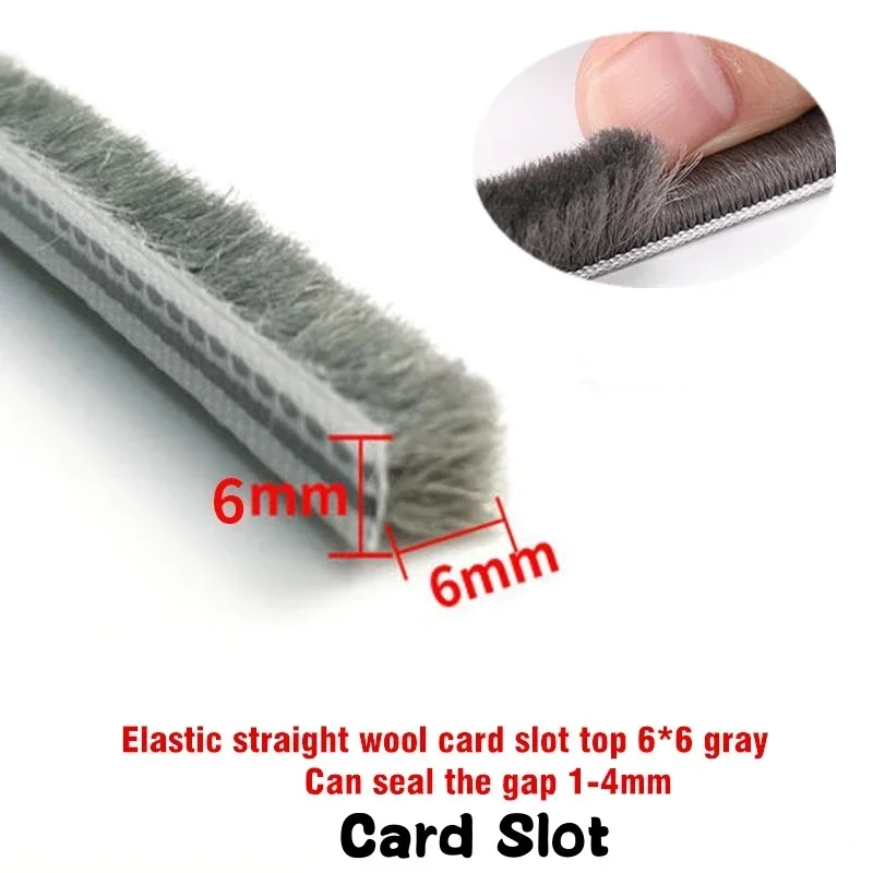 Dustproof Soundproof Brush Seal Strip