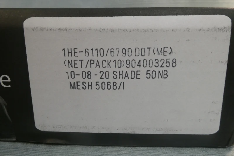 Mosaic Tile 1" White Hex with Black Dot - 10 12.25" x 10.5" sheets - New in Box!