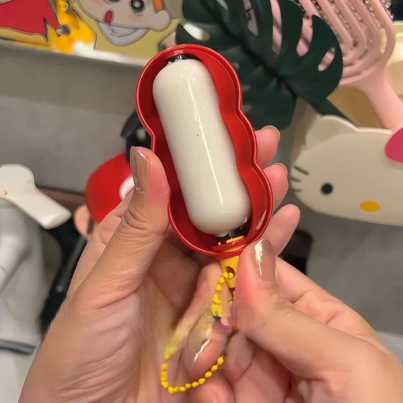 Mini Reusable Strong Adhesive Lint Roller Keychain