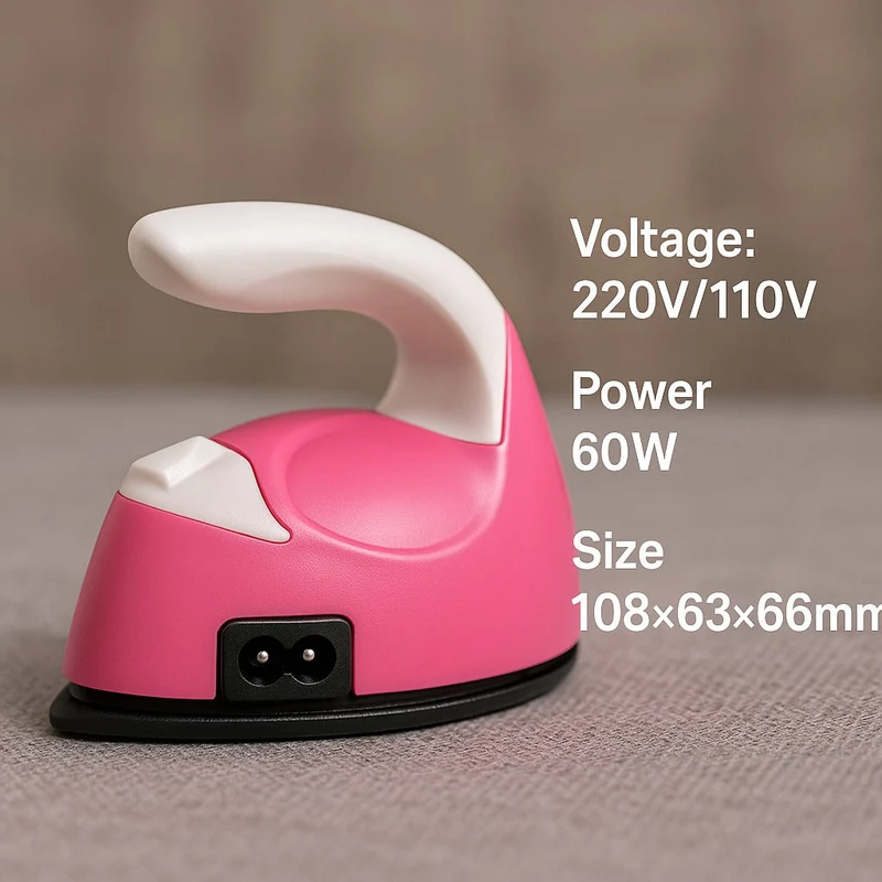 Ultra Compact Travel-Friendly Electric Iron