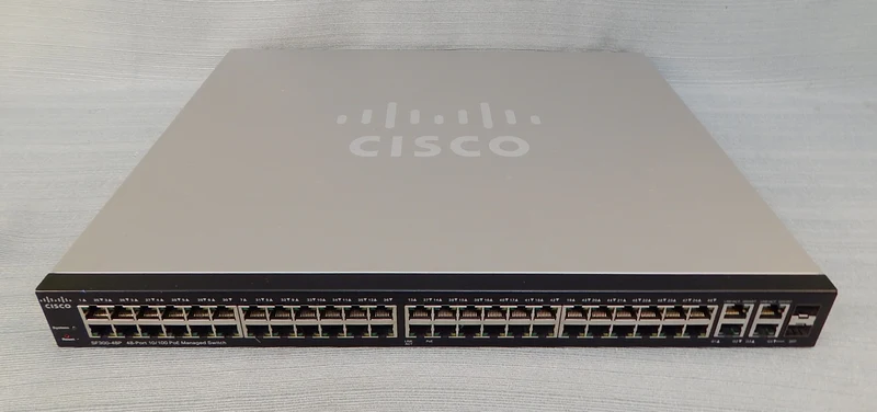 Cisco 48-Port 10/100 PoE Managed Switch